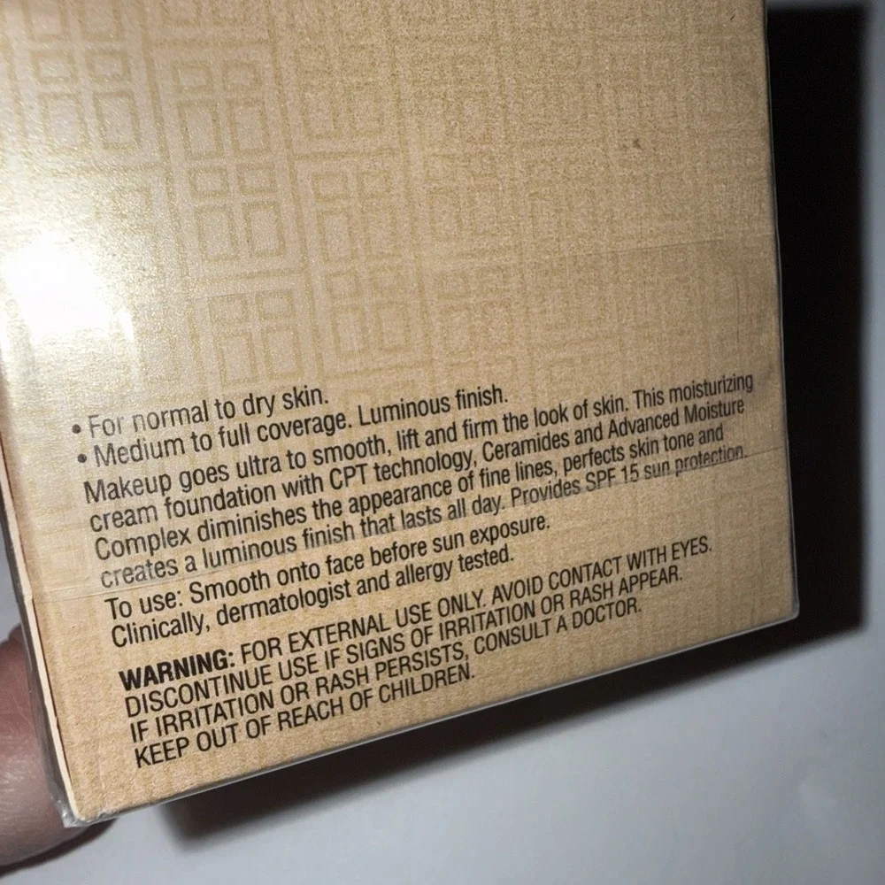 ELIZABETH ARDEN CERAMIDE ULTRA LIFT & FIRM MAKEUP Cocoa #15 NIB‎ SPF 15